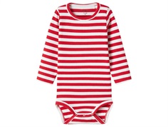 Name It bodysuit white with red stripes